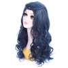 Descendants Evie Long Mixed Colored Curly Cosplay Wigs For Women