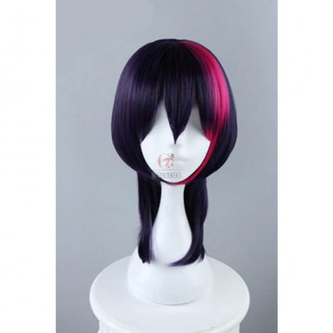 B-Project: Kodou*Ambitious Korekuni Ryuji Anime Cosplay Wigs Synthetic Medium Long Dark Purple Wigs