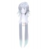 Fate Grand Order Merlin Silver Anime Cosplay Man Wigs