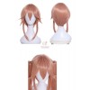 Fate/Grand Order Tamamo-no-Mae Long Peach Synthetic Anime Cosplay Wigs