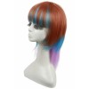 40cm Medium Mixed Color Straight Anime cosplay wig