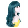 50cm Long Teal Green Wave Anime Female Cosplay Wigs