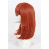 35cm medium Orange-red Uta No Prince Sama Nanami Haruka Straight Cosplay Wig