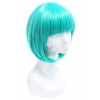 30cm Short Straight BOB Teal Green Cosplay Party Wig Girls Lovely Lady Gaga Wigs