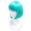 30cm Short Straight BOB Teal Green Cosplay Party Wig Girls Lovely Lady Gaga Wigs