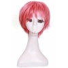 2015 New arrival Anime 25cm Short Cherry red FAIRY TAIL Natsu Dragneel Cosplay Wig