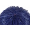 25CM Short Dark Blue Yu Kashima Cosplay Wig