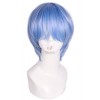 Neon Genesis Evangelion Ayanami Rei Short Light Blue Cosplay Wigs