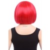 Fashion Short Red BOB Wig Straight Wig