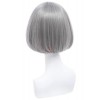 Fashion Short Silver Synthetic Woman Wigs
