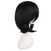 Attack on Titan Rivaille Ackerman Black Anime Cospaly Wigs