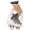 White Women’s Hallow Costume Pirates Of Caribbean Indians Witch Dress