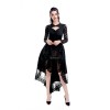 Black Sexy Gothic Victorian Dress Cosplay Costumes