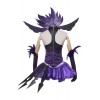 LOL Lux Elementalist Dark Skin Purple Dress Cosplay Costumes