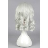 33cm Silvery White Curly LOL Annie Cosplay Wig
