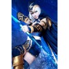 LOL Game Ice Shooter Ashe Women Cosplay Costume