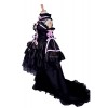Chobits Cosplay Costumes Black Princess Full Dress
