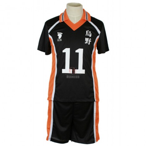 Haikyū!! Kei Tsukishima Number 11 Volleyball Sports Cosplay Costumes