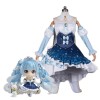 Vocaloid 2019 Hatsune Miku Star and Snow Princess Cosplay Costumes