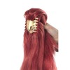 LOL KDA Skin Akali Dark Red Ponytail Long Cosplay Wigs