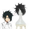 The Promised Neverland Ray Black Short Cosplay Wigs