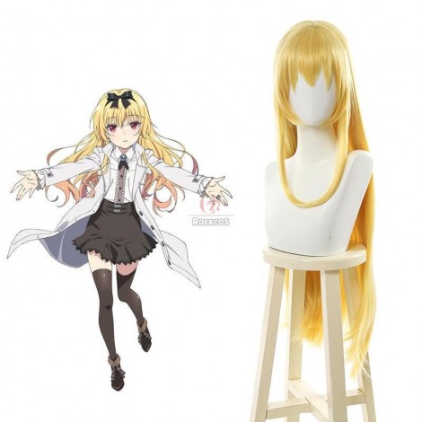 Arifureta: From Commonplace to World's Strongest Yue Blonde Long Cosplay Wigs