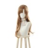 Do You Love Your Mom and Her Two-Hit Multi-Target Attacks?Mamako Oosuki Brown Long Cosplay Wigs