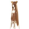 The Rising of the Shield Hero Raphtalia Brown Long Cosplay Wigs