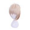 Fate/Grand Order Okita Souji Saber Blonde Medium Length Cosplay Wigs