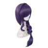 Lovelive! Nozomi Tojo Synthetic Hair Wigs Long Purple Curly Cosplay Party Wigs