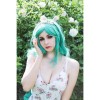 LOL Star Guardian Soraka Green Long Curly Game Cosplay Woman Wigs