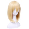 Fire Force Iris Blonde Medium Length Cosplay Wigs