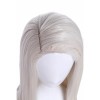 Movie Lucius Malfoy Long Straight Silver Cosplay Wigs