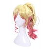 65cm Hajimete no Gal Yame Yukana Cosplay Wigs Golden and Pink Mixed Color Ponytail Woman Wigs