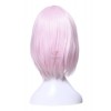 35cm Fate/Grand Order Shielder Matthew Kyrielite Cosplay Wigs Short Pink Woman Wigs