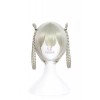 28cm Kakegurui Momobami Kirari Synthetic Silver Cosplay Wigs