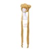 Sailor Moon Serena Tsukino 5 Version Sailor Long Golden Cosplay Wigs