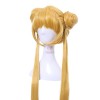 Sailor Moon Serena Tsukino 5 Version Sailor Long Golden Cosplay Wigs
