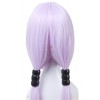 Miss Kobayashi's Dragon Maid Kanna Kobayashi Synthetic Long Purple Anime Cosplay Wigs