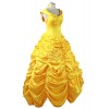 Beauty And The Beas The Enchanted Christmas Cosplay Costumes Yellow