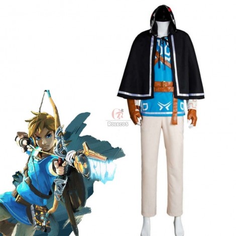 The Legend of Zelda: Breath of the Wild Link Cosplay Costume Full Sets