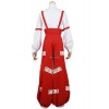 Touhou Project Fujiwara No Mokou Red Uniform Cosplay Costume Custom Made