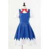 Touhou Project The Embodiment of Scarlet Devil Cirno Cosplay Costume