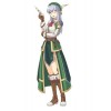 The Legend Of Heroes Aiou Leah Green Dress Suit Cosplay Costume