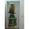The Legend Of Heroes Aiou Leah Green Dress Suit Cosplay Costume