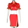 Street Fighter Chun-Li 4th Version Red Cosplay Costume
