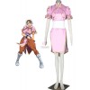 Street Fighter Chun-Li 3th Version Pink Cosplay Costume