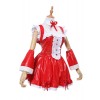 Super Sonico Christmas Suit Soft Leather Cosplay Costumes