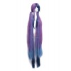 Game SINoALICE Little Mermaid Long Mixed Purple Synthetic Women Cosplay Wigs