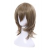 Persona 5 Goro Akechi Short Curly Flaxen Synthetic Men Cosplay Wigs
